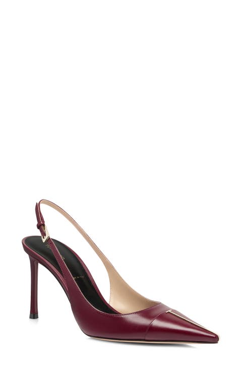 Pointed Toe Slingback Pump (Women)