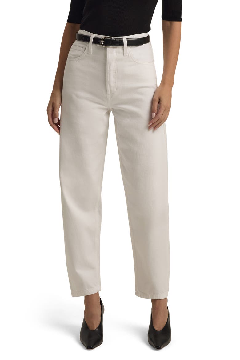 The Nikki Mid Rise Barrel Jeans, Main, color, WHISTLER