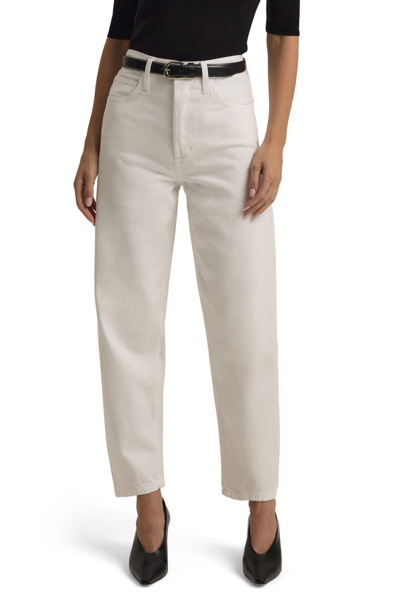 Favorite Daughter The Nikki Mid Rise Barrel Jeans, Main, color, Whistler