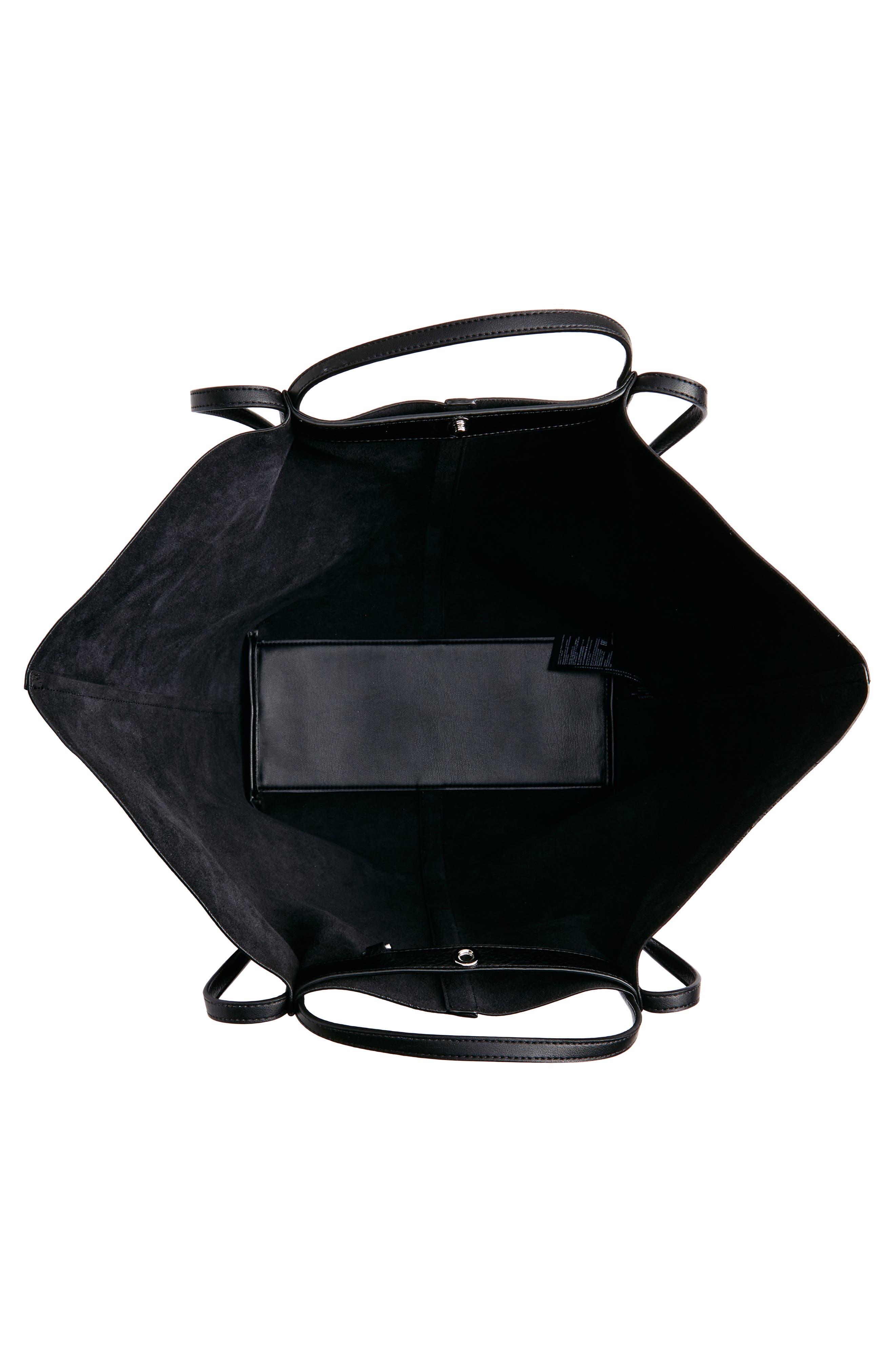 AllSaints Hannah Leather Tote, Alternate, color, 