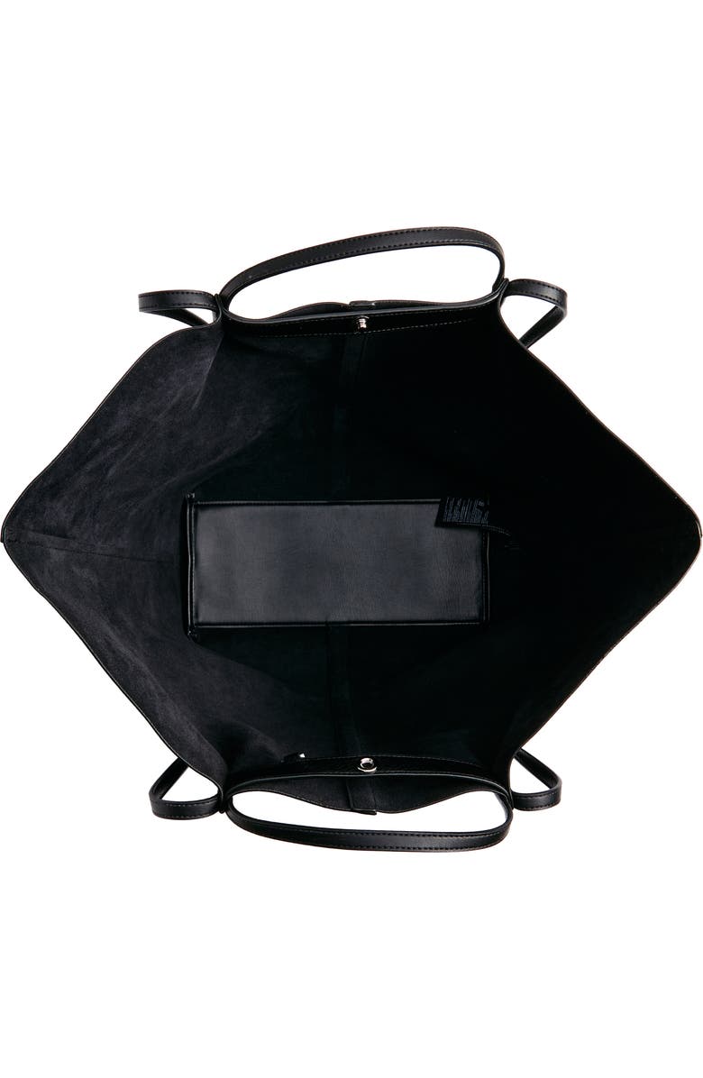AllSaints Hannah Leather Tote, Alternate, color,