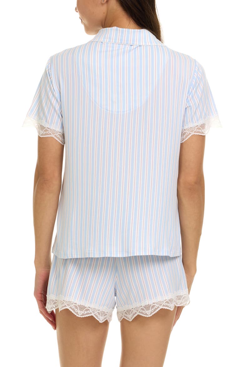 Luna Short Pajamas, Alternate, color, BLUE