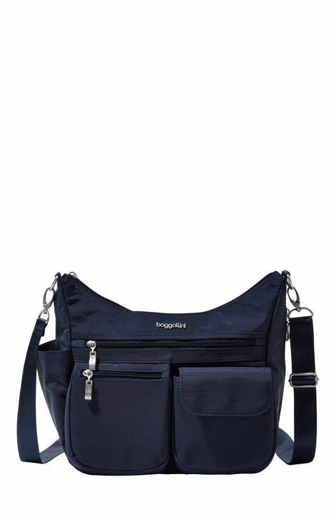 Modern Everywhere Hobo Crossbody Bag with Wristlet