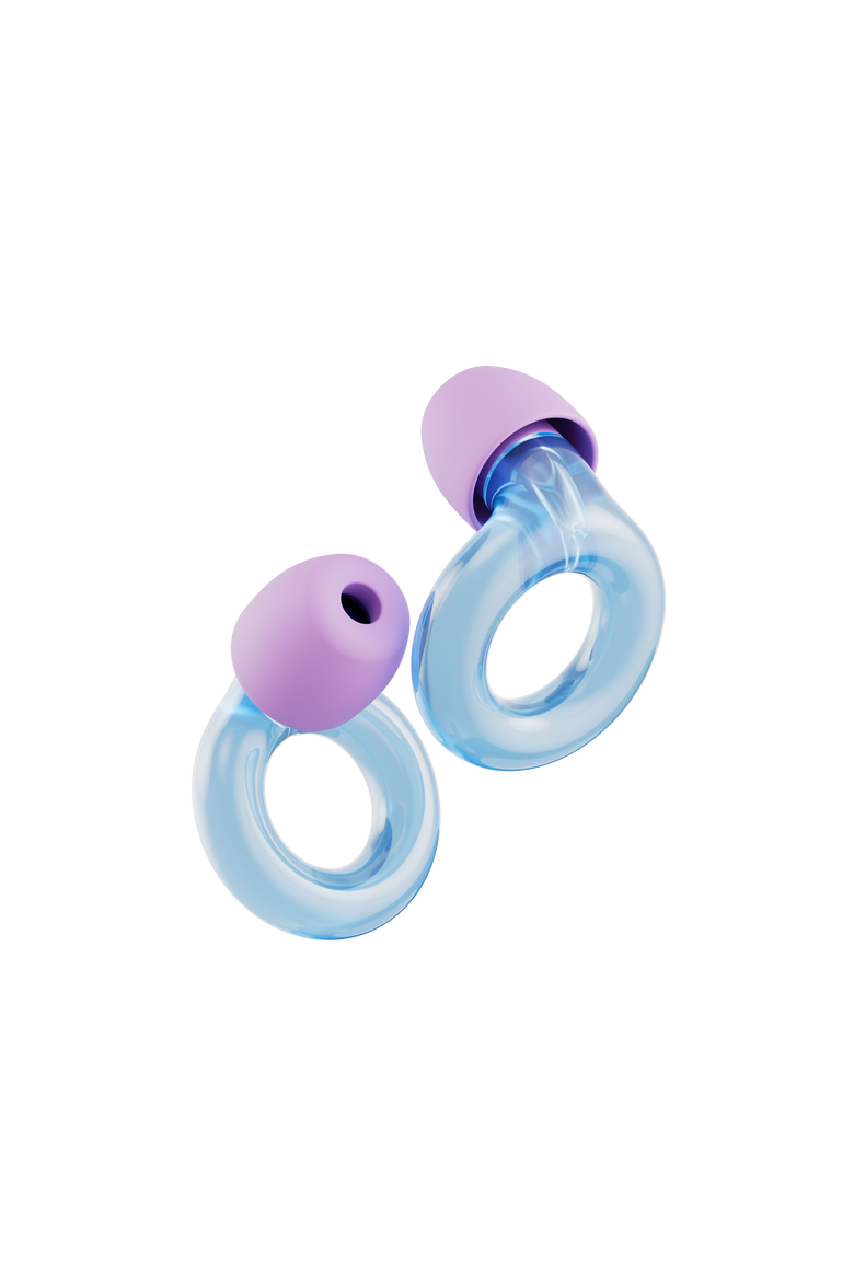 Engage Kids 2 Earplugs (6-12 yrs) for Focus, Anxiety & Stress, Main, color, Blue
