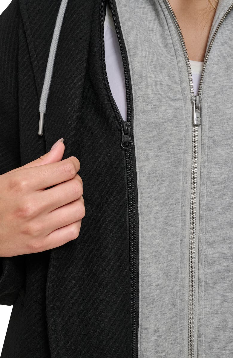 Champion Topcoat with Removable Hooded Bib, Alternate, color, Black