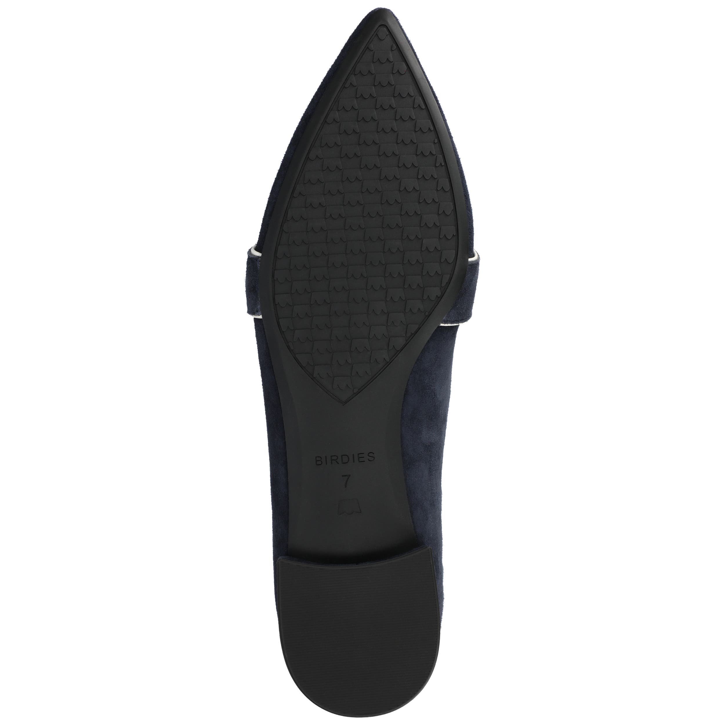 Birdies The Sparrow Loafer, Alternate, color, Navy Suede