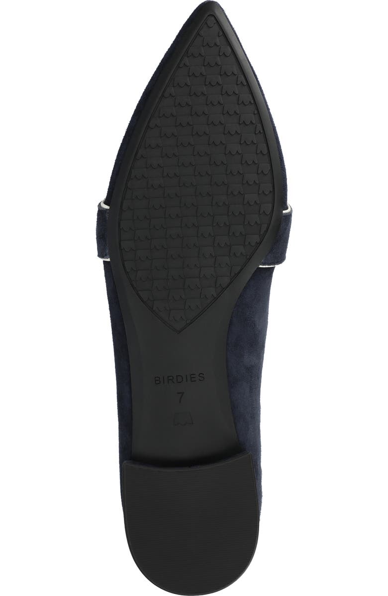 Birdies The Sparrow Loafer, Alternate, color, Navy Suede