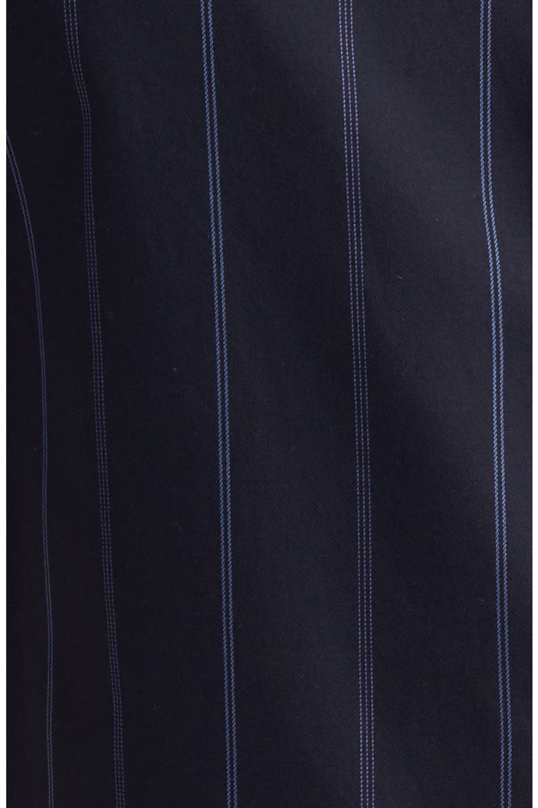 Soft Stripe Short Sleeve Button-Up Shirt, Alternate, color, COASTAL/BAYOU