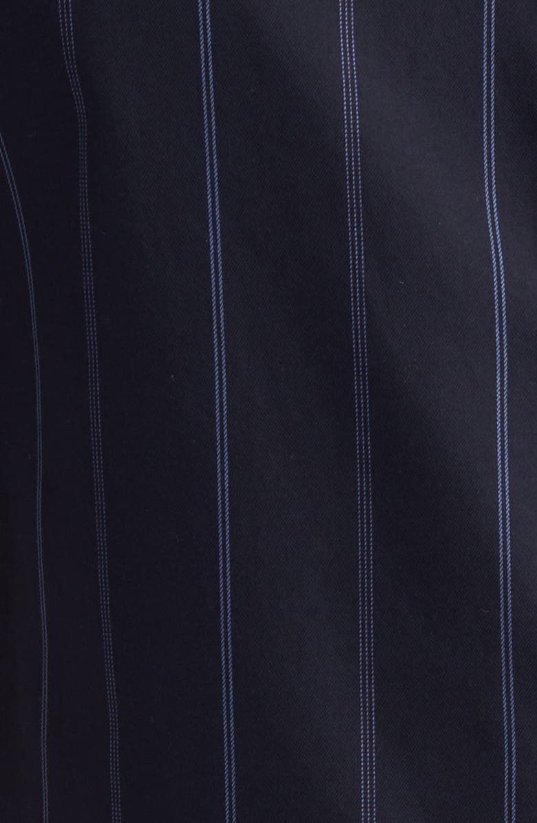 Vince Soft Stripe Short Sleeve Button-Up Shirt, Alternate, color,