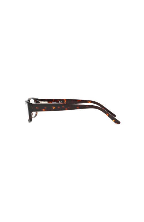 Sferoflex 51mm Rectangle Optical Glasses In Black