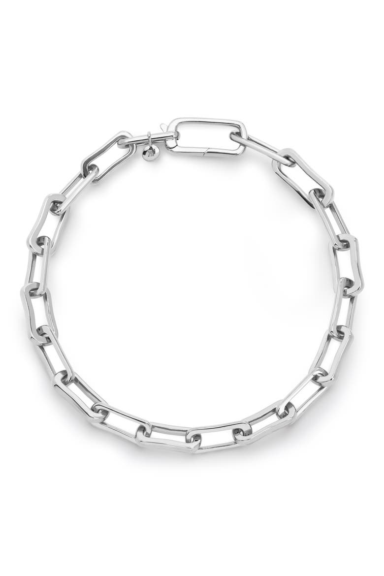 Alta Slim Chain Bracelet, Main, color, STERLING SILVER