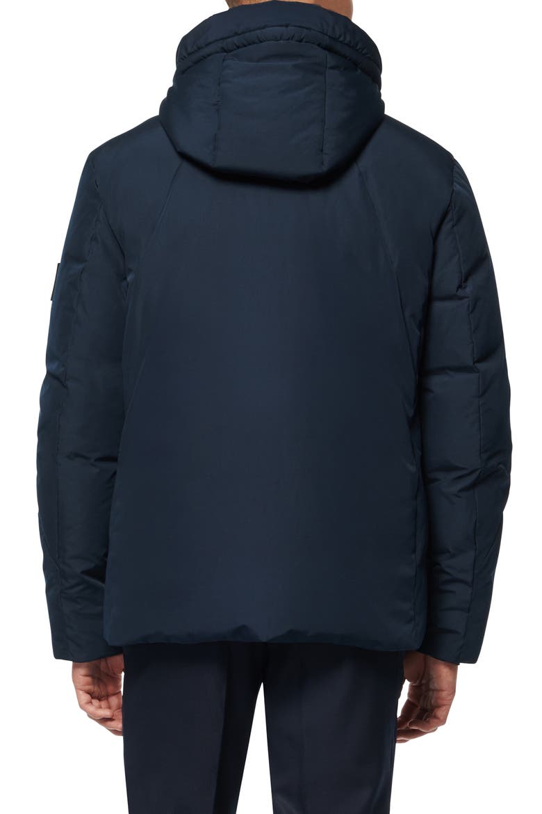 Spalding Water Resistant Down & Feather Fill Parka, Alternate, color, INK