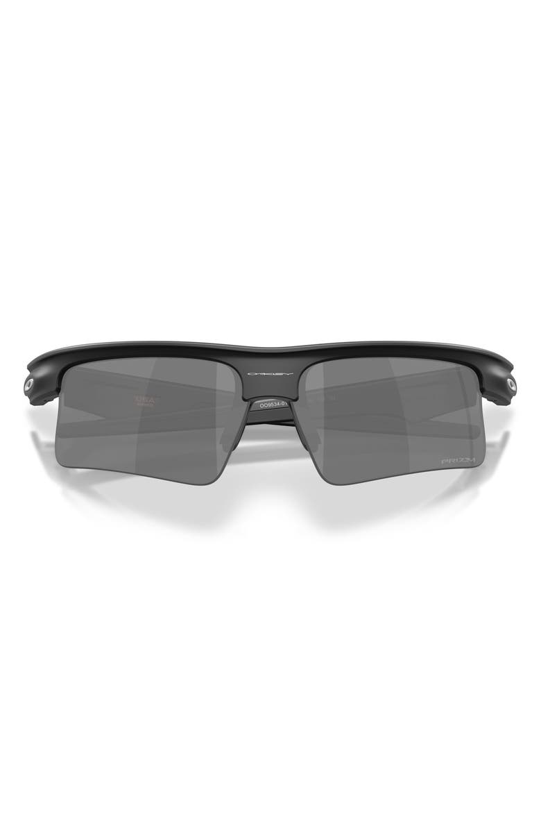 Oakley Bisphaera Speed 68mm Prizm<sup>™</sup> Oversize Rectangular Sunglasses, Alternate, color, Matte Black / Prizm Black