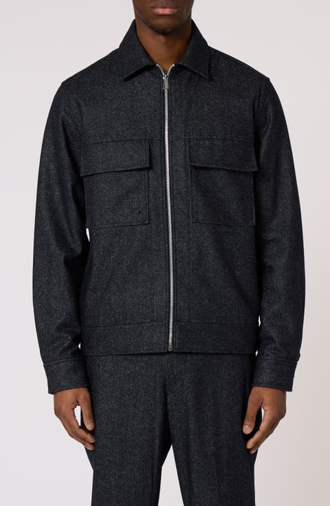 Zip Shirt Jacket