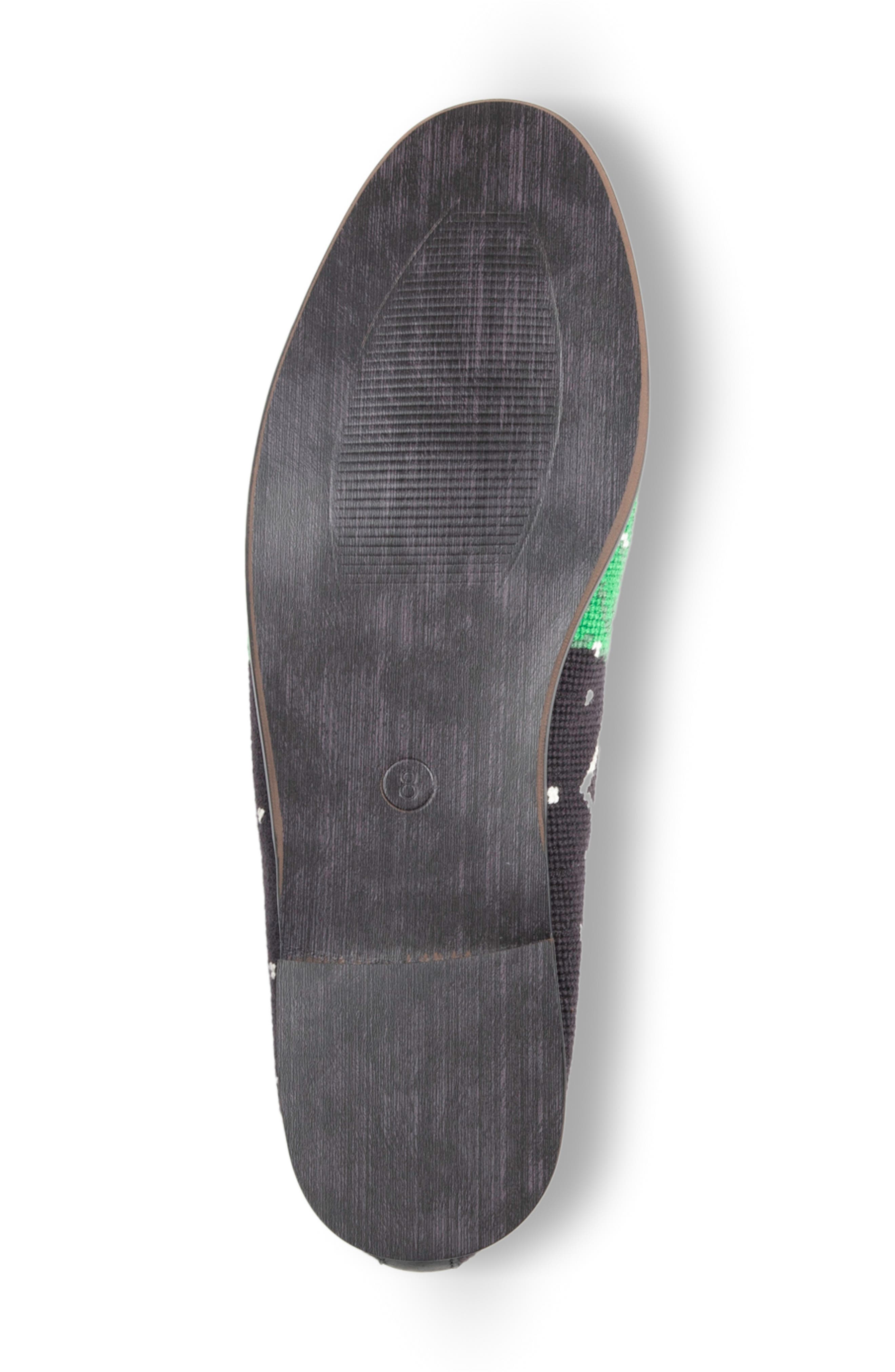 ByPaige Après Ski Needlepoint Loafer, Alternate, color, Evergreen