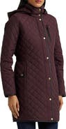 Lauren Ralph Lauren Diamond Quilted Hooded Jacket