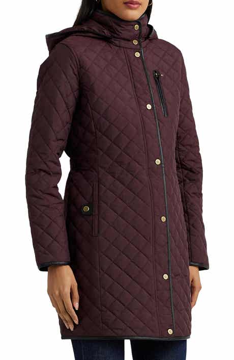 Diamond Quilted Hooded Jacket