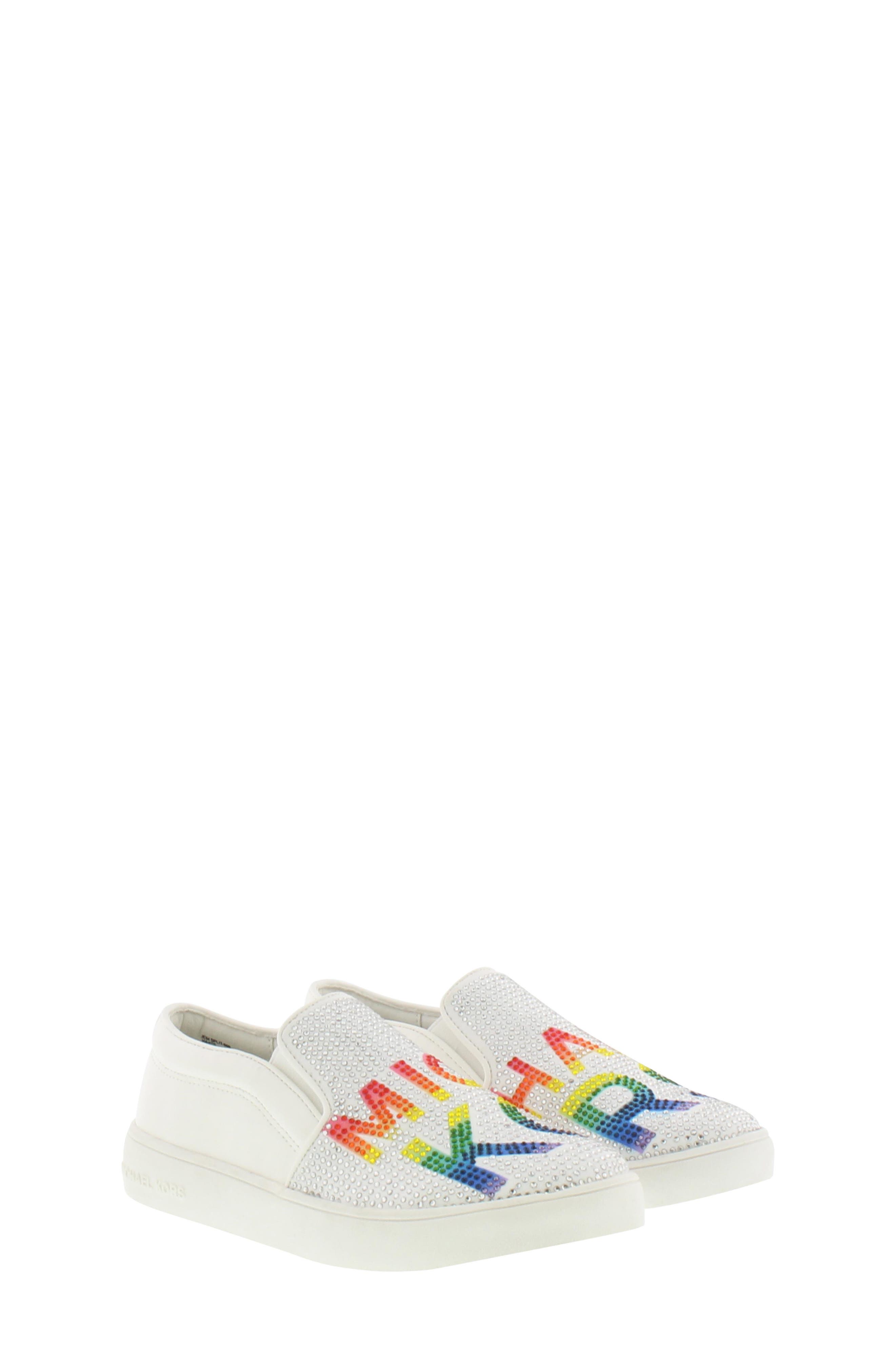 MICHAEL Michael Kors Jem Rainbow Split Slip-On Sneaker, Main, color, 