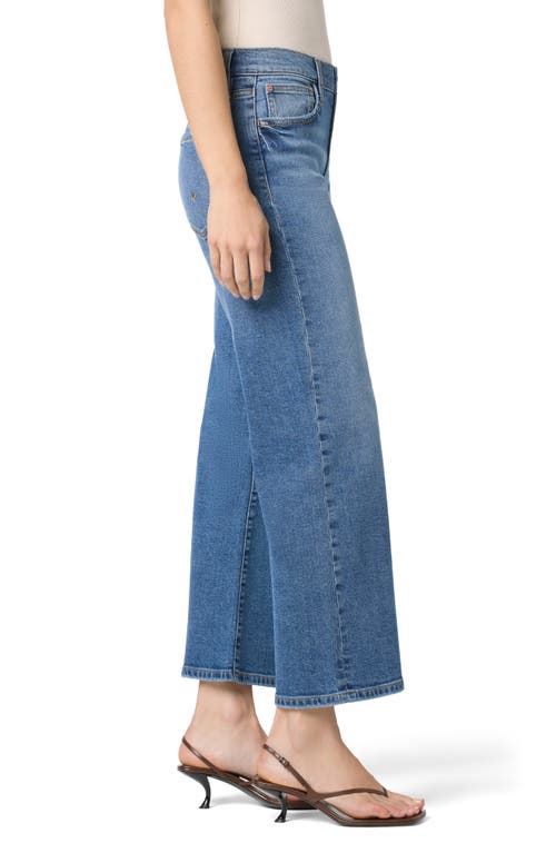 Hudson Jeans Rosalie High Rise Wide Leg Ankle Crop Jeans In Blue