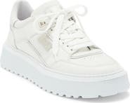 Roberto Cavalli Tonal Leather Sneaker