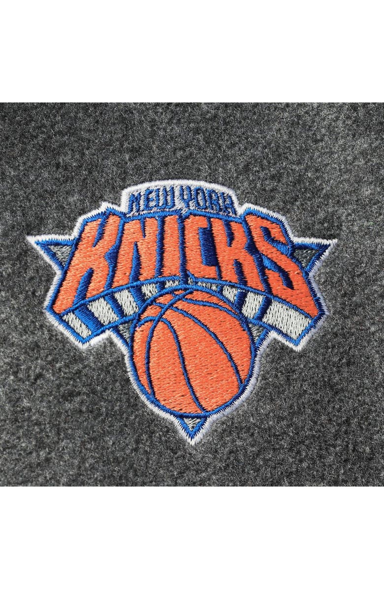 Columbia Men's Columbia New York Knicks Heathered Charcoal Flanker Full-Zip Jacket, Alternate, color, 
