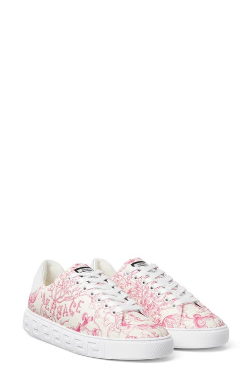 Versace Barocco Greca Low Top Sneaker