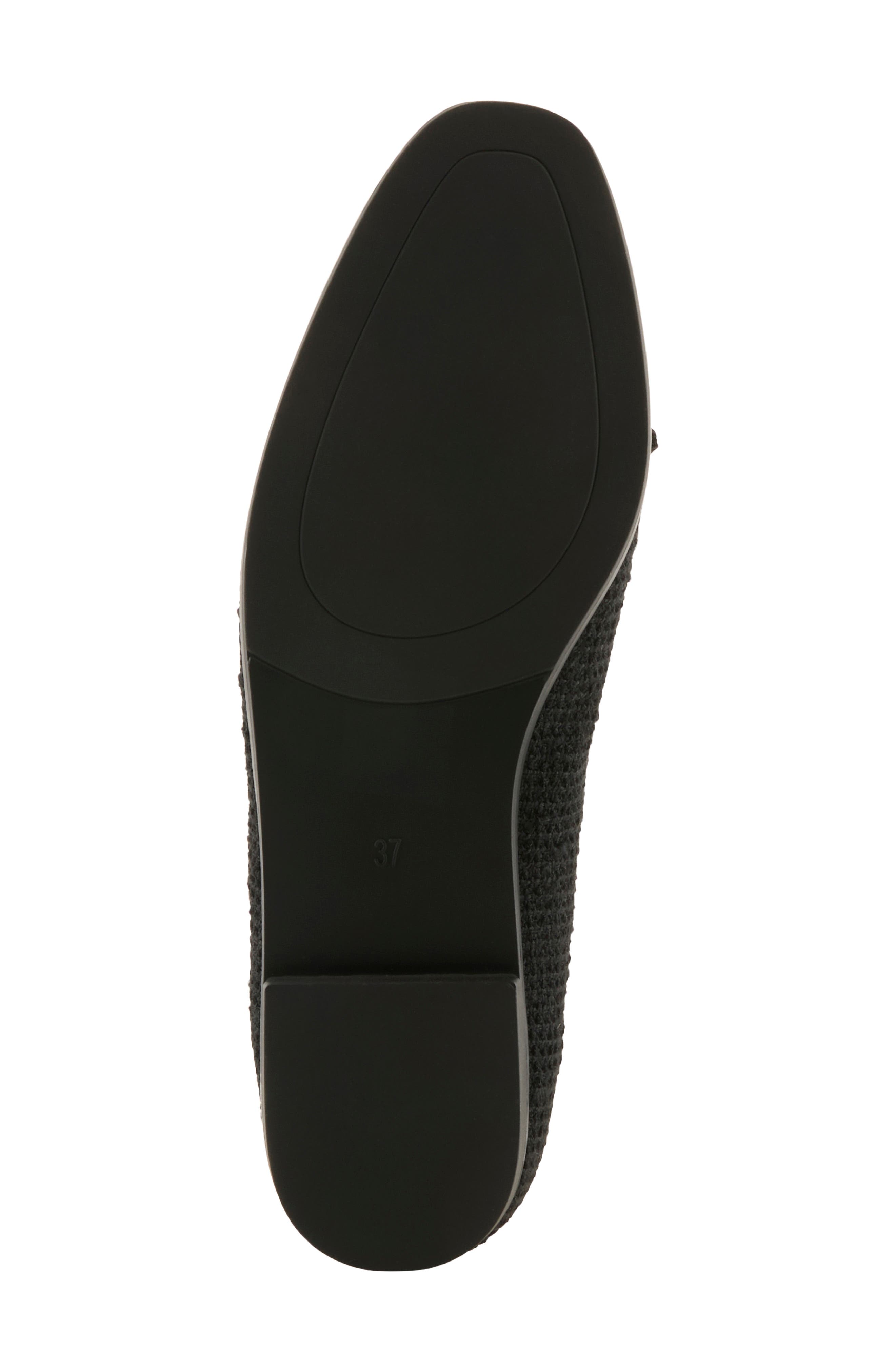 Ainosa Bow Flat, Alternate, color, BLACK