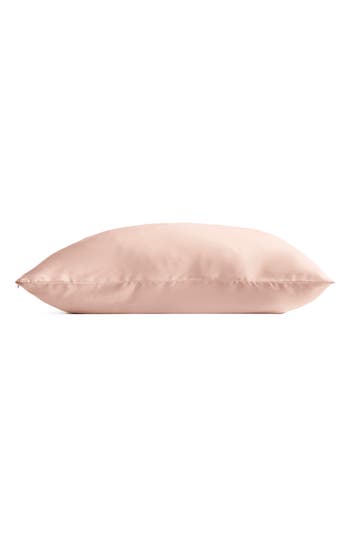 Homespun Mulberry Silk Pillowcase In Pink