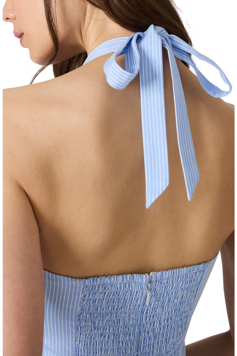 Leigh Anne Halter Dress, Alternate, color, STRIPE MULTI