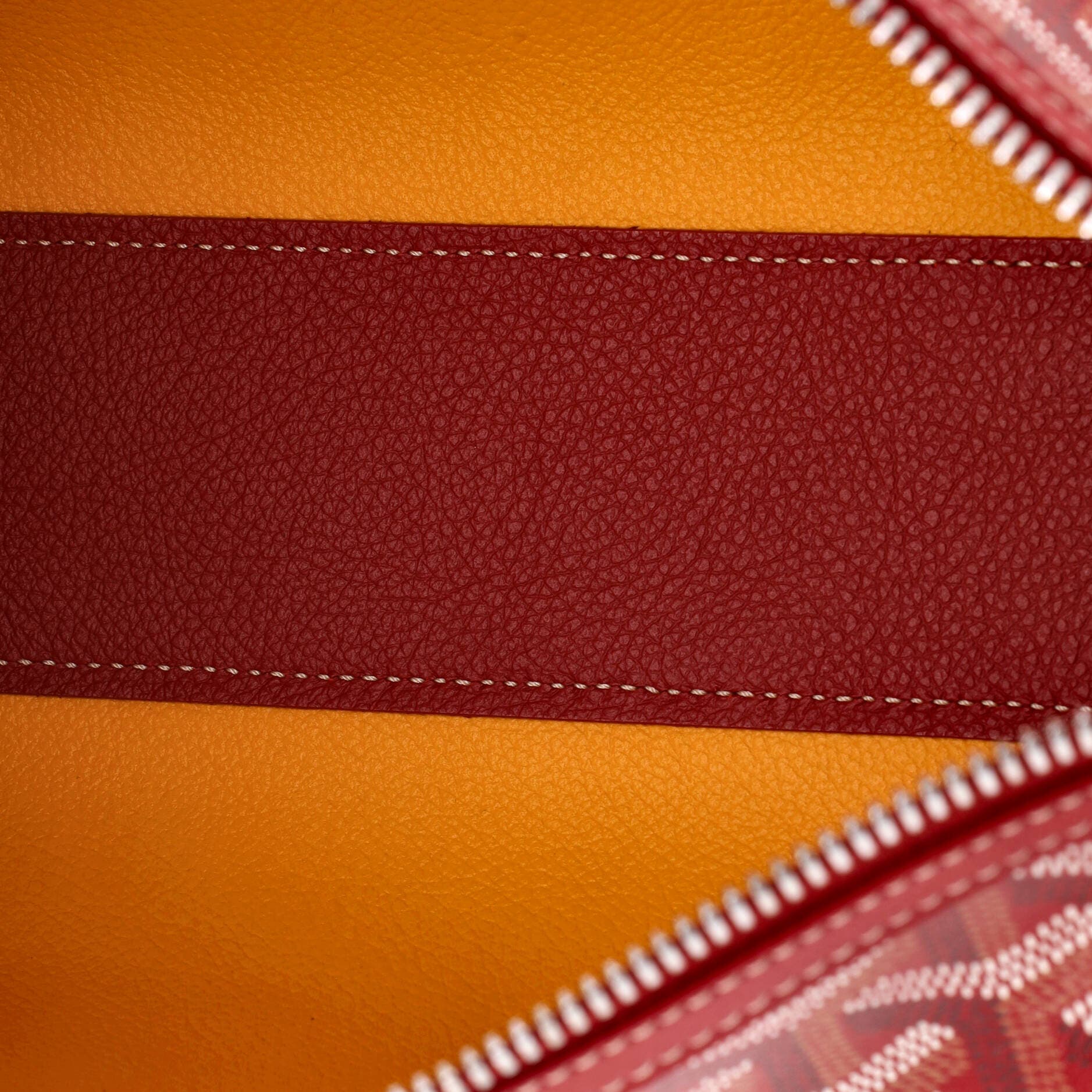 Bonbonniere Bag Coated Canvas, Alternate, color, Red