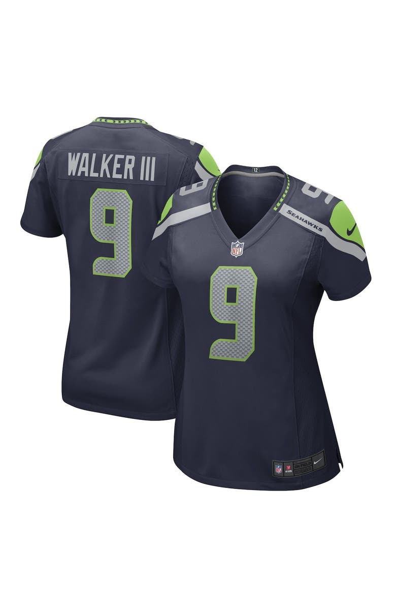 Nike Women's Nike Kenneth Walker III Navy Seattle Seahawks Player Jersey, Main, color, Navy
