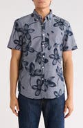 Original Penguin Chambray Flower Button-Down Shirt