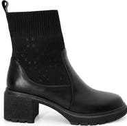 Blvck Monogram Ankle Boots
