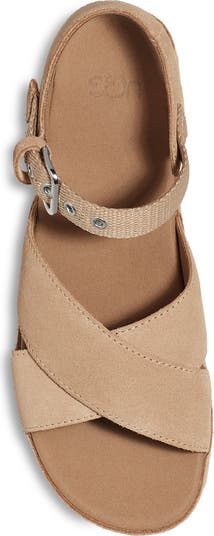UGG® Aubrey Ankle Strap Platform Sandal (Women) | Nordstromrack