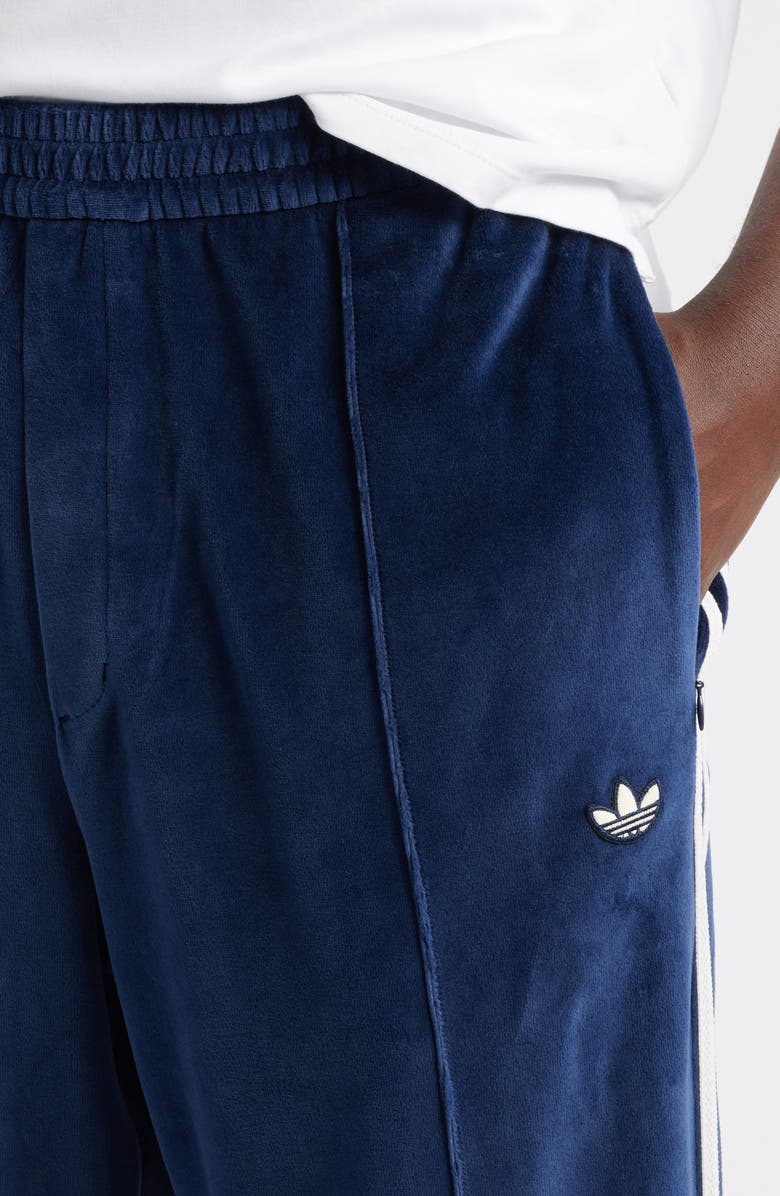 adidas x Wales Bonner Velour Track Pants, Alternate, color, Collegiate Navy