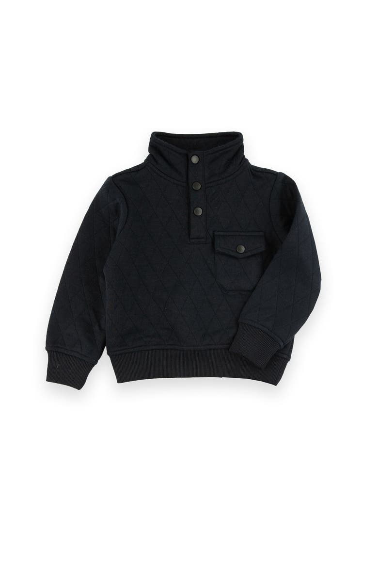 Sovereign Code Columbia Baby Mock Neck Sweatshirt, Main, color, Navy