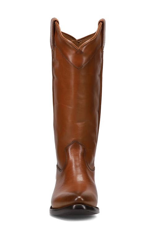 Frye Billy Daisy Knee High Western Boot In Brown
