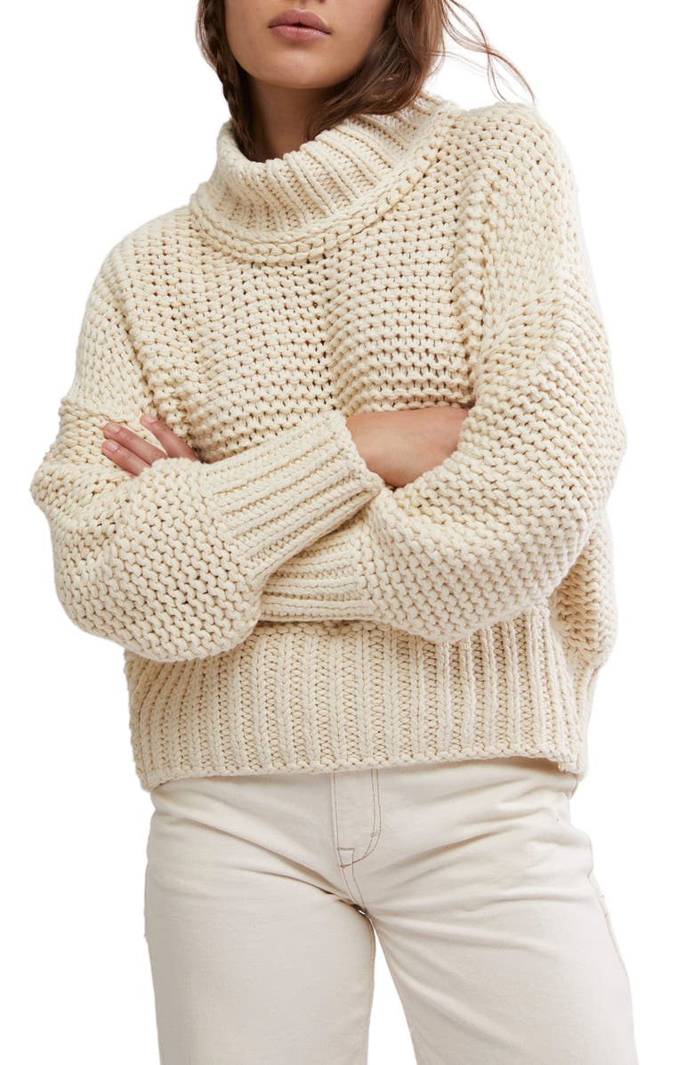 Free People My Only Sunshine Sweater, Main, color, Ivory