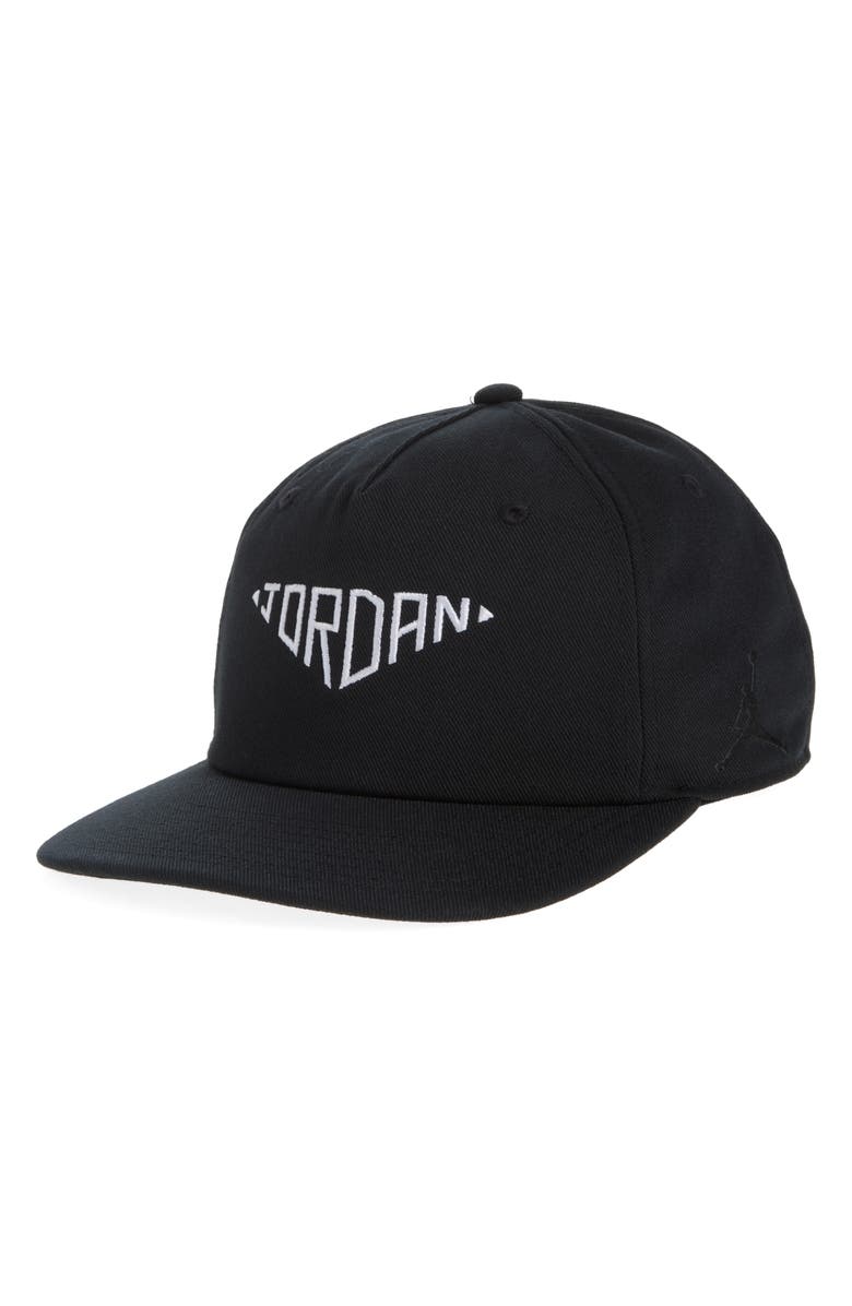 Jordan Pro Unstructured Snapback Baseball Cap, Main, color, 
