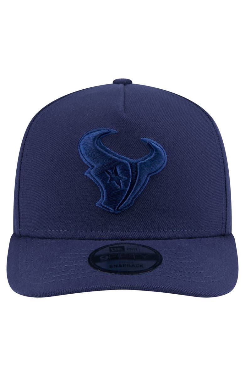 New Era Men's New Era Navy Houston Texans Color Pack 9FIFTY Snapback Hat, Alternate, color, 
