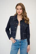 Central Park West Franki Topstitch Lady Jacket
