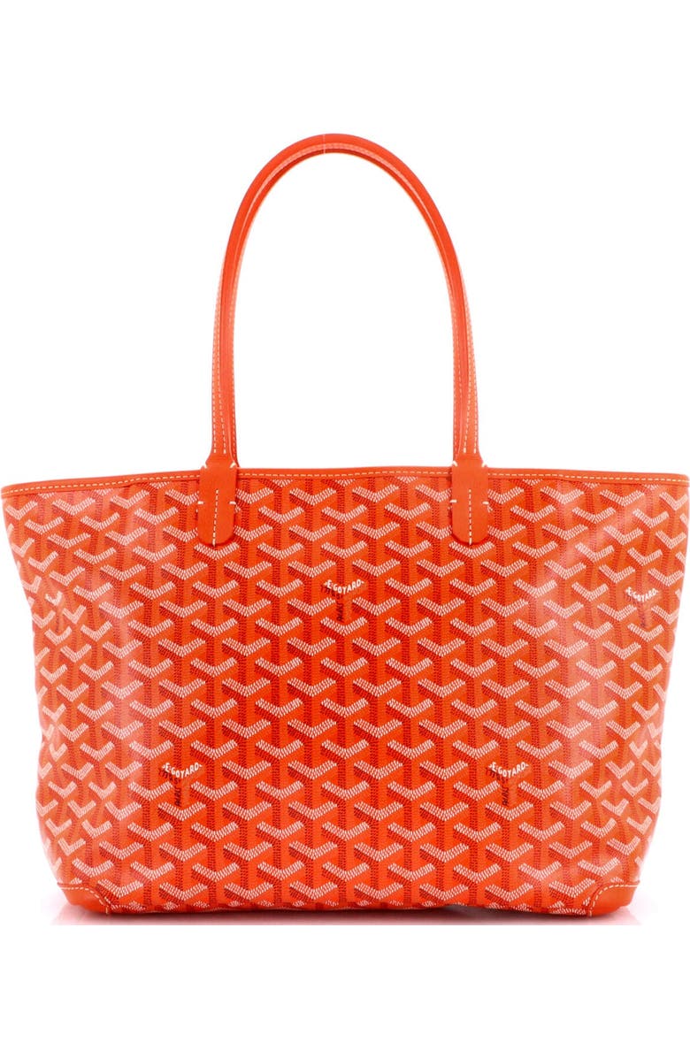 Pre-Owned Goyard Artois Tote Coated Canvas PM, Alternate, color, Orange