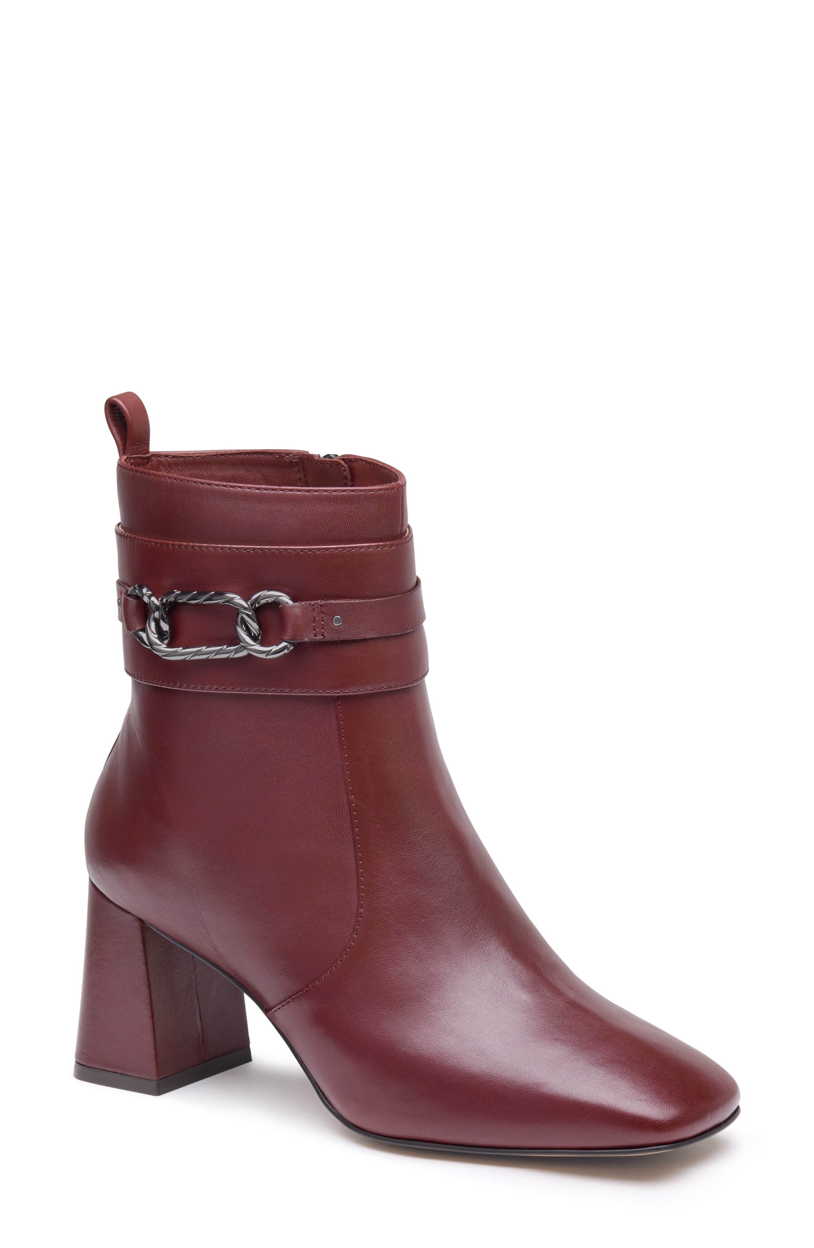 WINE NAPPA LEATHER