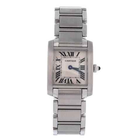 Tank Francaise Quartz Watch Stainless Steel 20
