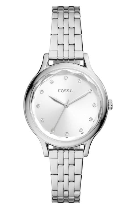 Laney Three-Hand Bracelet Watch, 34mm