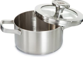 Leo Graphite 1.7-Quart Covered Stockpot