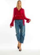SECRET MISSION Poet Blouse