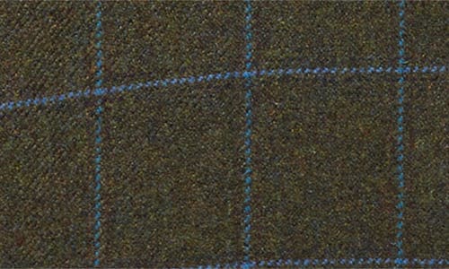 Thom Browne Fit 1 Patchwork Wool Backstrap Trousers In Brown