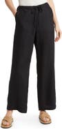 Rails Emmie Drawstring Wide Leg Linen Pants