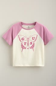 Treasure & Bond Kids' Graphic Raglan T-Shirt